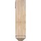 Ekena Millwork Funston Arts and Crafts Smooth Bracket w/ Offset Brace, Douglas Fir, 5 1/2"W x 18"D x 22"H BKT0604X18X22FST03SDF - alternate 4